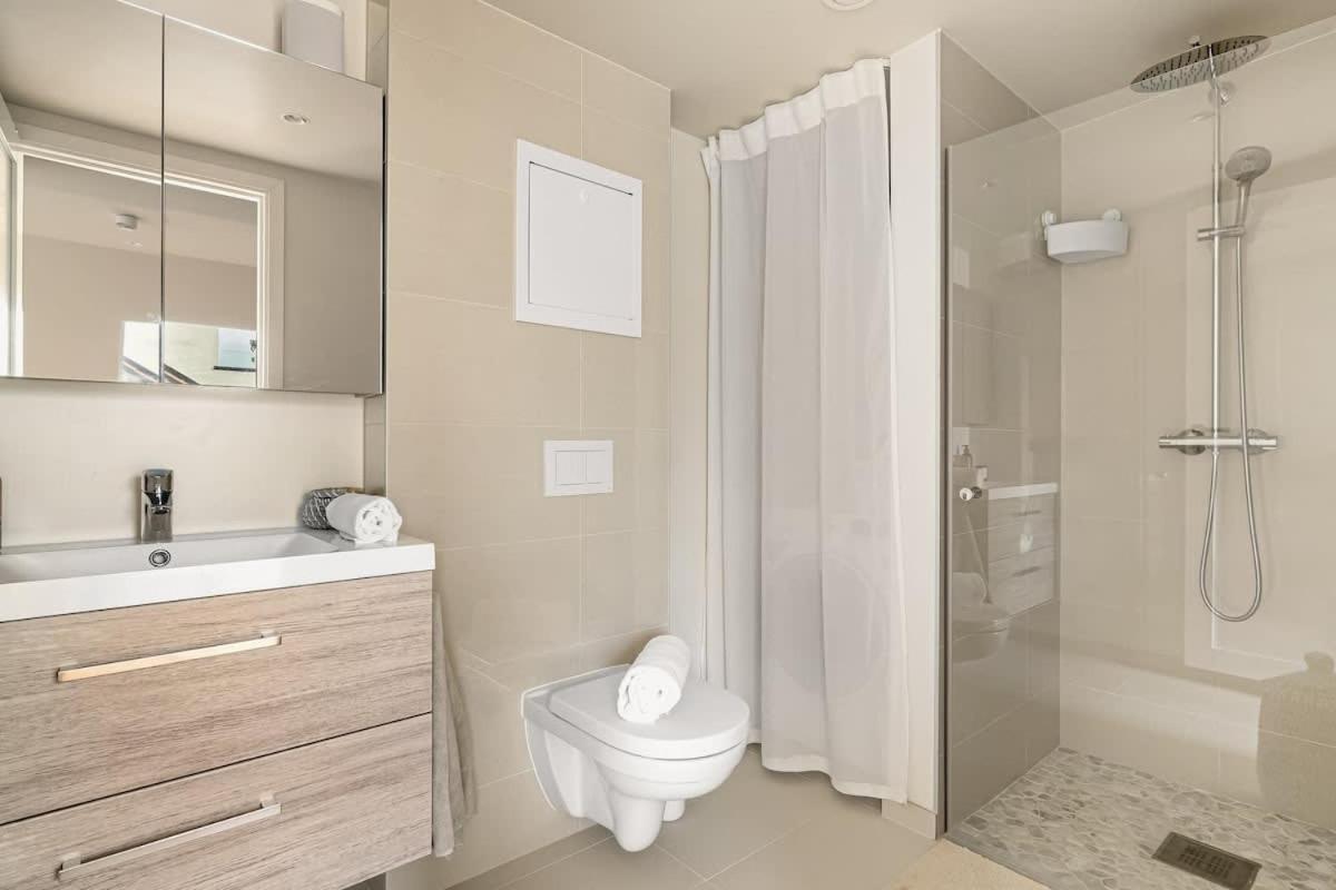 Dinbnb Apartments I Mid-City Luxury With Mini Balcony And Smart Tv & Sound System ベルゲン エクステリア 写真